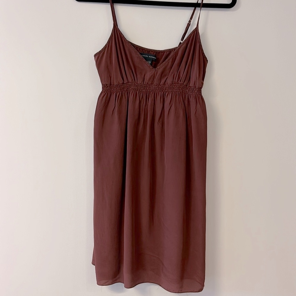 Banana Republic silk sleeveless dress